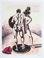 Giorgio De Chirico 'Gladiators'