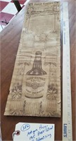 1915 PABST Brewing advertising calendar 23" +