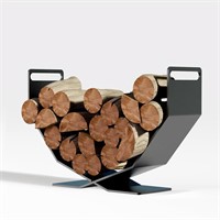 Firewood Rack 17.72 Inches Decorative Heavy Duty F