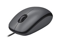 $22-LOGITECH M100 WIRED OPTICAL AMBIDEXTROUS MOUSE
