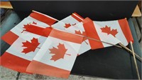 6 CANADA FLAGS