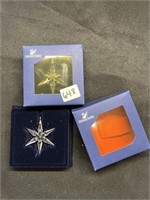 Swarovski Little Star Ornament X 2