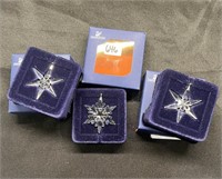 Swarovski Little Star Ornament X 3