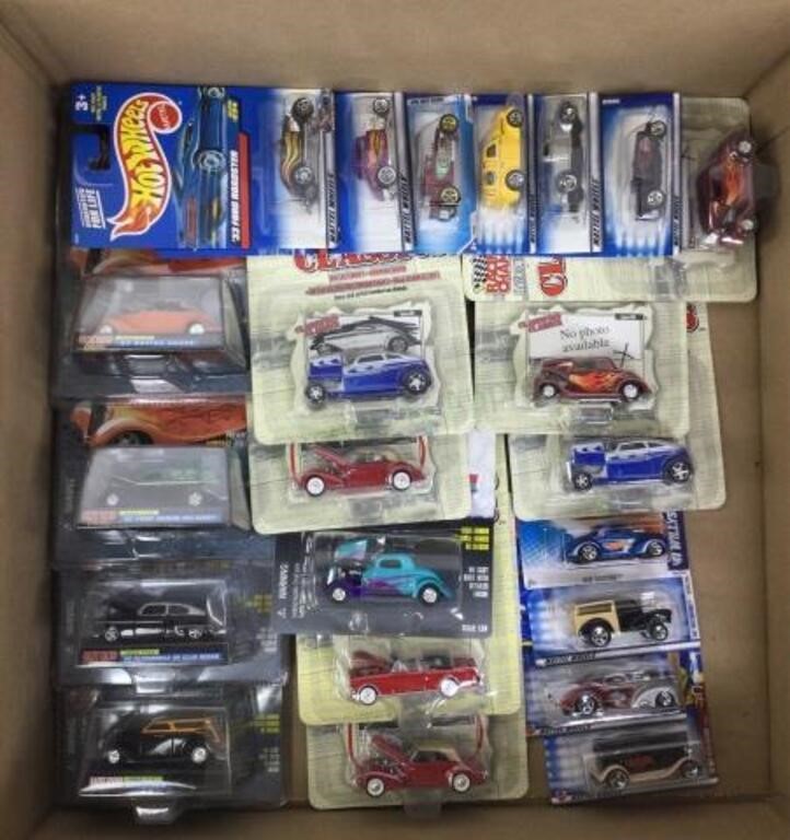 (22pc) Nip Diecast Cars, Hot Wheels