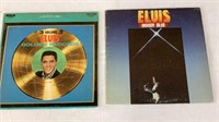 2) Elvis Vinyl Records: "Moody Blues"