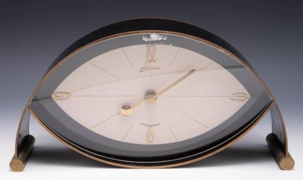 Vintage Atlanta Eye Table Clock, Made In Germany.