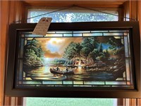 Stained glass type camping/fishing...