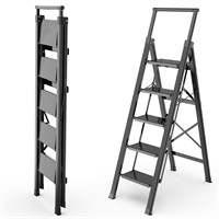 HBTower Step Ladder 5 Step Ladder Folding