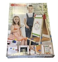 NEW Tiny Land My First Easel W/ Accessories