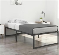 BEDSTORY TWIN BED FRAME, 16 INCH SINGLE BED