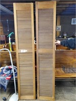 set of 2 large shutters