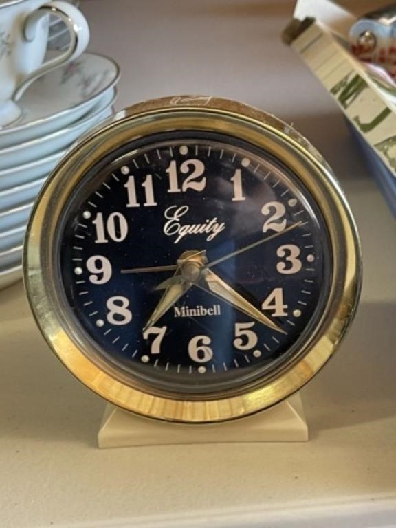 Equity Mini Bell Alarm Clock