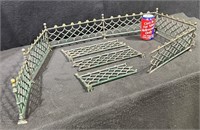 Victorian Cast Iron Train Garden Fence