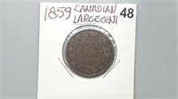 1859 Canadian Large Cent gn4048