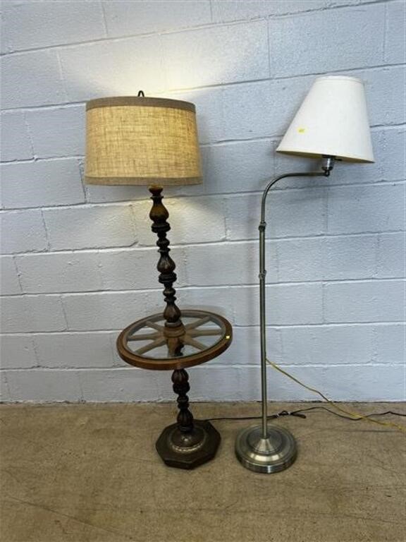 2 Various Floor Lamps