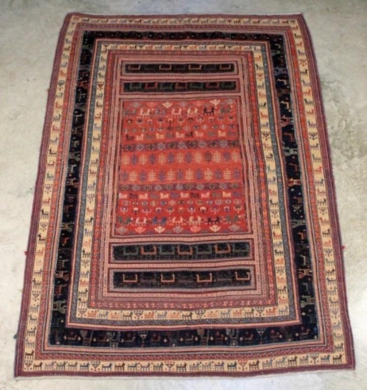 Persian Arijana Shaal Handmade Wool Rug