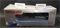 Vintage Torpedo boat 1/115 radio control