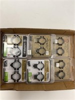 Leupold Rings Lot 2 - 30mm Medium Matte, 4- 1" (2-