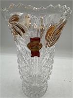 Anna Hutte lead crystal vase