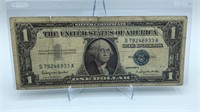 1957B $1 Silver Certificate