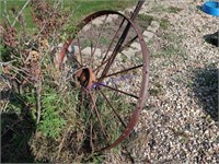 Steel wheel, 44'' diameter