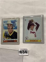 1979 TOPPS BASEBALL NOLAN RYAN & OZZIE SMITH