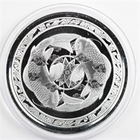 2023 Silver 1oz Koi Fish - Fiji