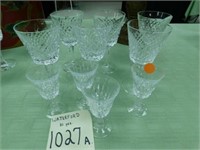 10 Pieces Of Waterford Stemware