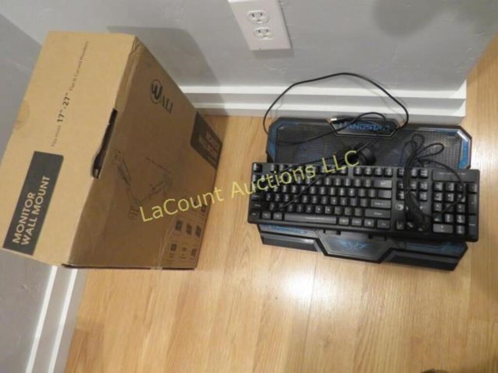 keyboard , fan pad for board & monitor wall mount