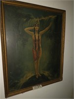 MED.- SIZE WALL PICTURE OF POCOHONTAS