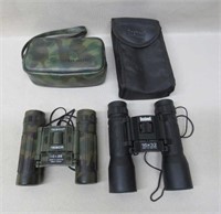 Compact Binoculars with Case