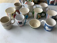 11 - holiday coffee mugs