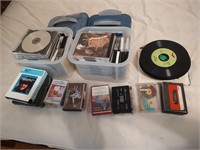 Collection of Music Media
