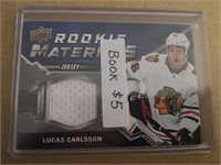 LUCAS KARLSSON ROOKIE MATERIAL JERSEY