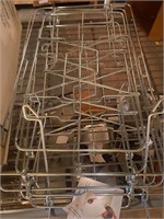 Stainless steel catering racks for full pans