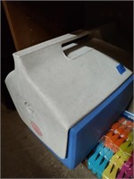 Igloo Cooler and Plastic Table Covers