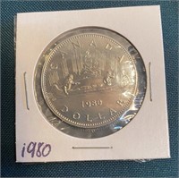 1980 CANADA DOLLAR