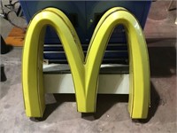 Original Mcdonalds light box M approx 100 x 100 cm