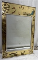 (I) LaBarge Oriental Themed Wall Hang Mirror