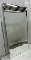 (I) Large Rectangular Wall Mount Mirror With