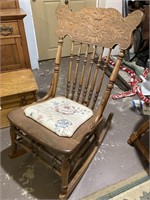Rocking chair    seat 15” tall