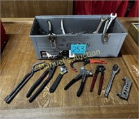 TOOL BOX W/ MISC. TOOLS