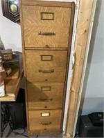 Nice Oak file cabinet