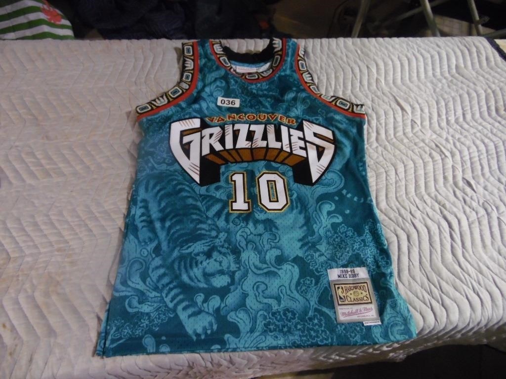 JERSEY, GRIZZLIES, MITCHELL AND NESS, BIBBY