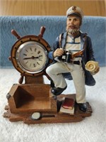 Nautical Sea Captain Figurine - 5" x 5"