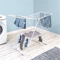 Collapsible Clothes Drying Rack White