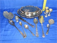 Lot of Silverplate & Pewter