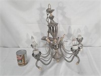 Lustre en métal - Metal chandelier