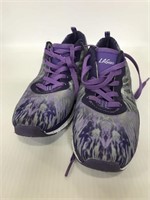 LAGear purple tyedye shoes