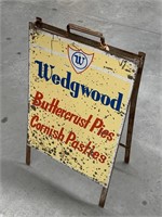 Wedgewood Pies and Pasties Footpath Stand Screen